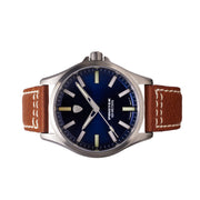 Protek Titanium Field Watch 3000 Series with Tritium T100 Tubes and Blue Dial #PT3003 side