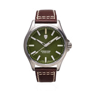 Protek Titanium Field Watch 3000 Series with Tritium T100 Tubes and Green Dial #PT3005