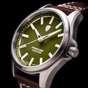 Protek Titanium Field Watch 3000 Series with Tritium T100 Tubes and Green Dial #PT3005 lifestyle