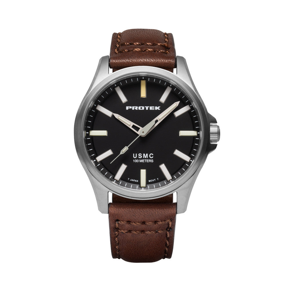 Protek Titanium Field Watch 3100 USMC Series with Tritium T100