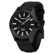 Protek IP Titanium Field Watch 3100 USMC Series with Tritium T100 Tubes and Black Dial #PT3102