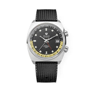 Nivada Grenchen Antarctic Black Dial GMT Watch #32043A01