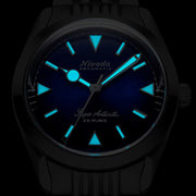 Nivada Grenchen 38mm Super Antarctic Blue without Date #32075A20