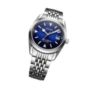 Nivada Grenchen 38mm Super Antarctic Blue with Date #32076A04