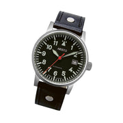 Aristo 38.5mm Swiss Automatic Aviator Watch with Sapphire Crystal #3H15N