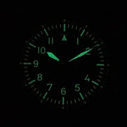 Aristo 38.5mm Swiss Automatic Aviator Watch with Sapphire Crystal #3H15N
