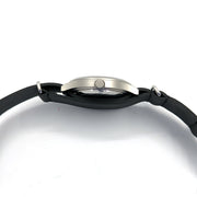 Aristo 38mm Navy Style Swiss Automatic Watch with Black Dial #3H221 Crown