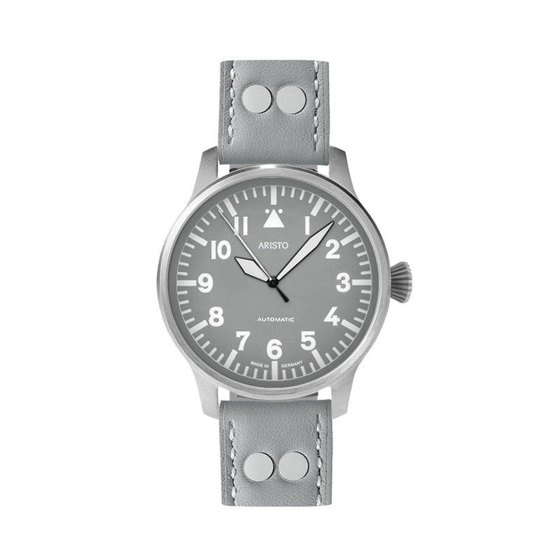 Aristo Swiss Automatic Pilot Watch with Grey A-Dial #3H230