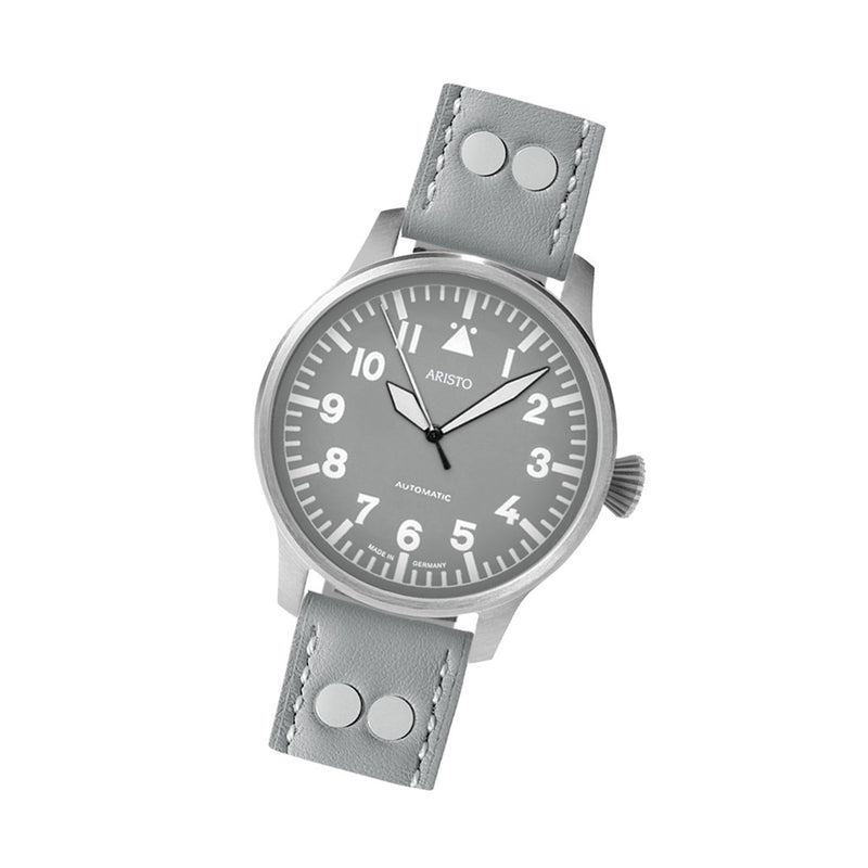 Aristo Swiss Automatic Pilot Watch with Grey A-Dial #3H230