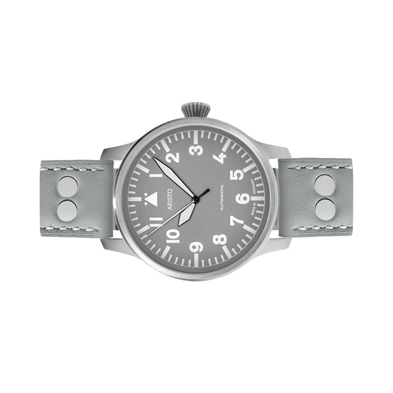 Aristo Swiss Automatic Pilot Watch with Grey A-Dial #3H230