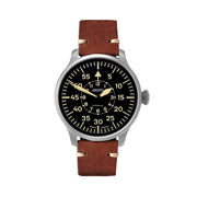 Aristo Swiss Automatic Pilot Watch with Black B-Dial #3H233