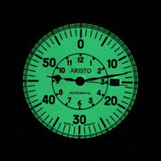 Aristo 38.5mm Swiss Automatic Full Lume Aviator Watch #3H239