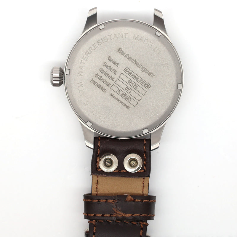 Messerschmitt 47mm Swiss Automatic Navigator Watch #3H240