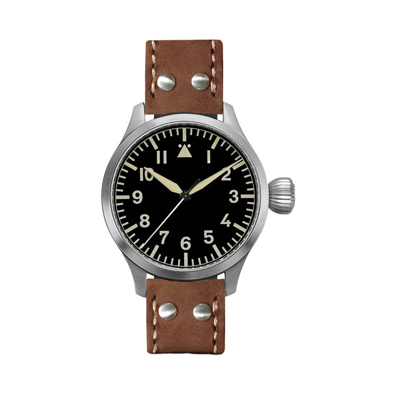 Aristo Pilot 47 "A-Dial" Sandblasted Watch with Swiss Movement #3H265