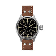 Aristo Pilot 47 "B-Dial" Sandblasted Watch with Swiss Movement #3H266