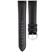 Hirsch Hevea Black Premium Caoutchouc Natural Rubber Watch Strap #404588-50