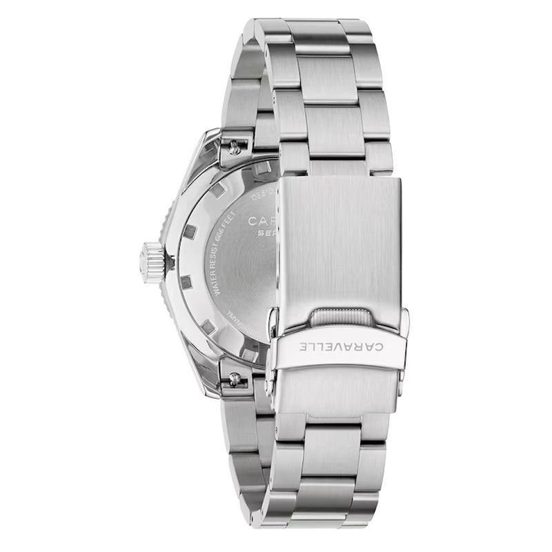 Caravelle Sea Hunter Automatic Watch with Blue Dial #43B178