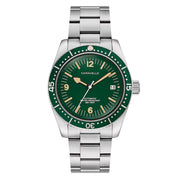 Caravelle Sea Hunter Automatic Watch with Green Dial #43B179