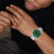 Caravelle Sea Hunter Automatic Watch with Green Dial #43B179