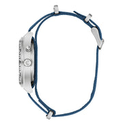 Caravelle "Light Up" Field Watch with Blue Dial #43C126