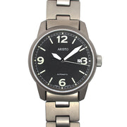 Aristo 40mm Titanium Swiss Automatic Aviator Watch #5H67TIBI