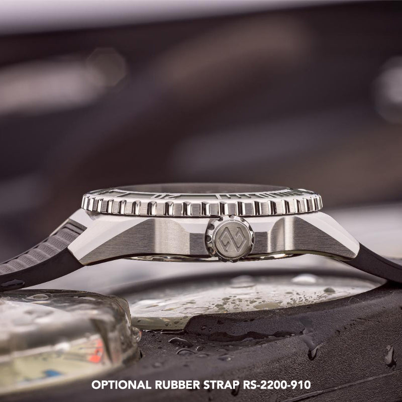 Formex REEF Swiss Automatic Chronometer Dive Watch with Brilliant White Dial #2201-1-6312-100