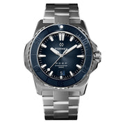 Formex REEF Swiss Automatic Chronometer Dive Watch with Sunburst Blue Dial #2201-1-6333-100
