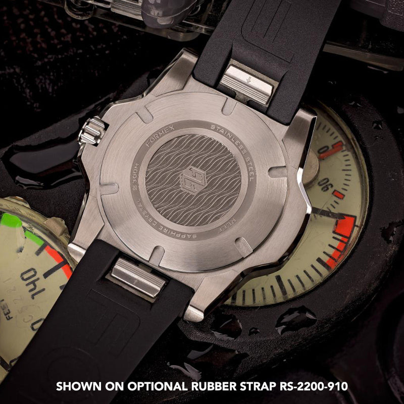 Formex Baby REEF 39.5mm Swiss Automatic Chronometer Dive Watch with Sunburst Grey Dial #2201-1-6341-100