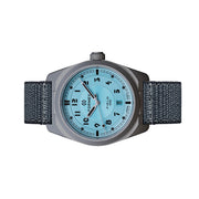 Formex Swiss Automatic Titanium Field Watch with Ice Blue Dial #0660.1.6535.844