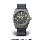 Formex Swiss Automatic Field Watch with Ash Grey Dial and Velcro Strap #0660.6543.121 Optional