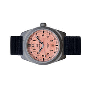 Formex Swiss Automatic Titanium Field Watch with Coho Salmon Dial #0660.1.6555.822