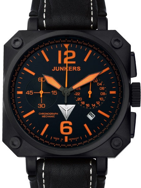Junkers Horizon Airplane Mechanical Chronograph Watch #6702-5
