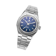 Nivada Grenchen 37mm F77 Watch with Blue Tapisserie Dial #68001A77