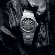 Nivada Grenchen 37mm F77 Titanium Watch with Anthracite Dial #68006A77