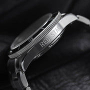 Red Star SEA STAR Watch with Full Lume Dial and Black Bezel #7074G-F