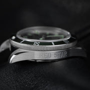 Red Star SEA STAR Watch with Full Lume Dial and Black Bezel #7074G-F
