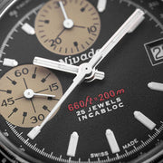 Nivada Grenchen Autochron Watch with Black Dial #77002A45