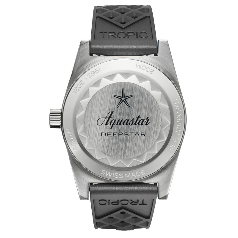 Aquastar Deepstar II Dive Watch with Vintage Black Dial #AS-776019