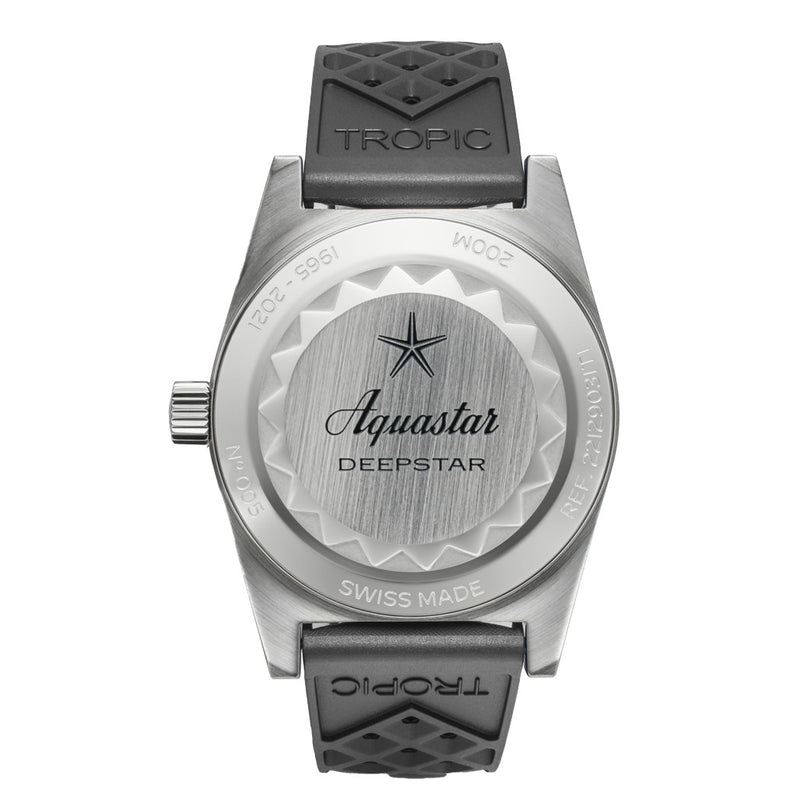 Aquastar Deepstar II Dive Watch with Steel Grey Dial #AS-776033