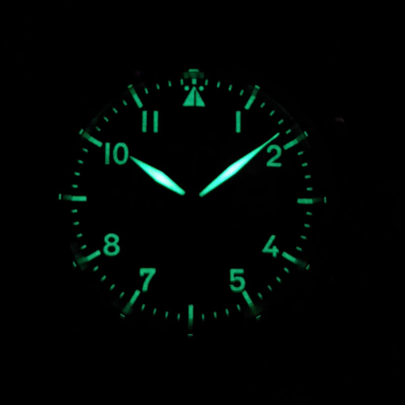 Aristo Chronograph with Swiss Automatic Movement and Rally Bracelet #7H137RS lime