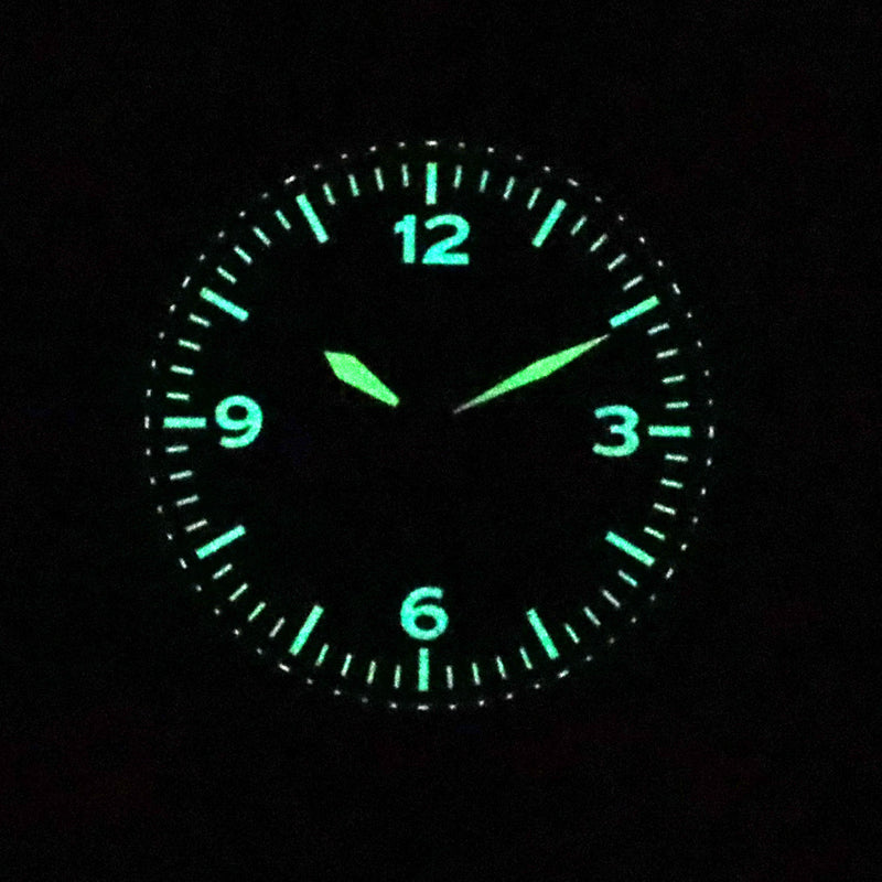 Aristo 42mm Swiss Automatic Left Crown Watch #7H164LH-LB