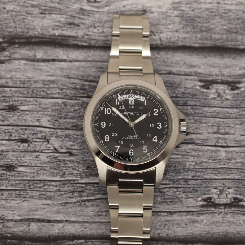 Islander 20mm Brushed Link Bracelet for Hamilton Khaki King #BRAC-162