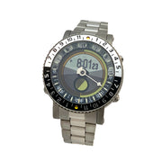 YES V7 Titanium World Time Watch with Titanium Bracelet #7S-SO-S3