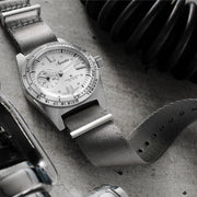Aquastar Deepstar II Dive Watch with Vintage Silver Dial #AS-811772