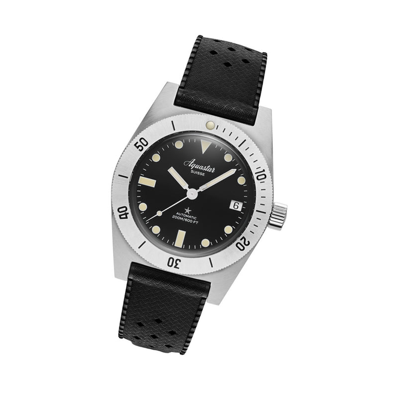 Aquastar Model 60 Re-Edition Dive Watch Combo Package #AS-835778