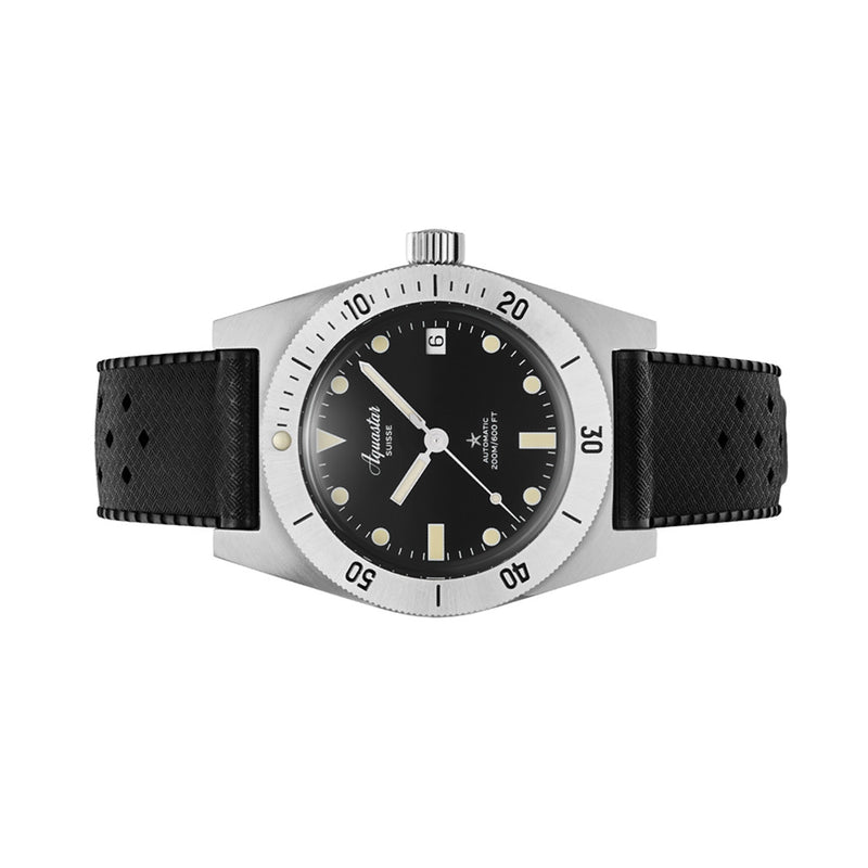 Aquastar Model 60 Re-Edition Dive Watch Combo Package #AS-835778