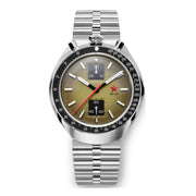 Red Star Bullhead Mechanical Chronograph with Cream Dial #8597G-3 zoom