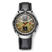 Red Star Bullhead Mechanical Chronograph with Cream Dial #8597G-3 zoom