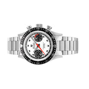 Nivada Grenchen 38mm Chronomaster Panda Dial Watch #86054M20LC