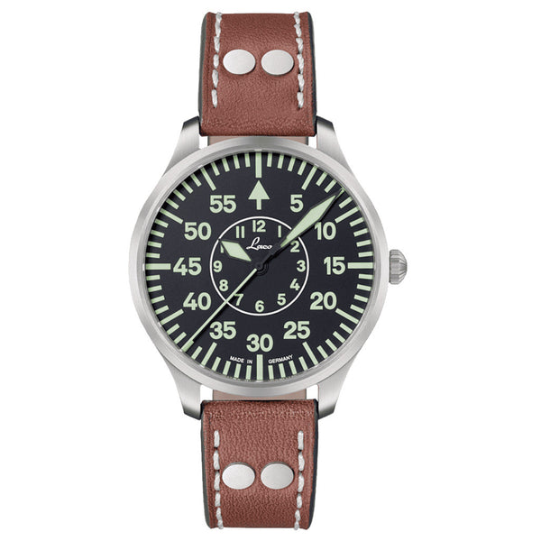 Laco Zurich 40mm Pilot Quartz Watch #861806 — Long Island Watch